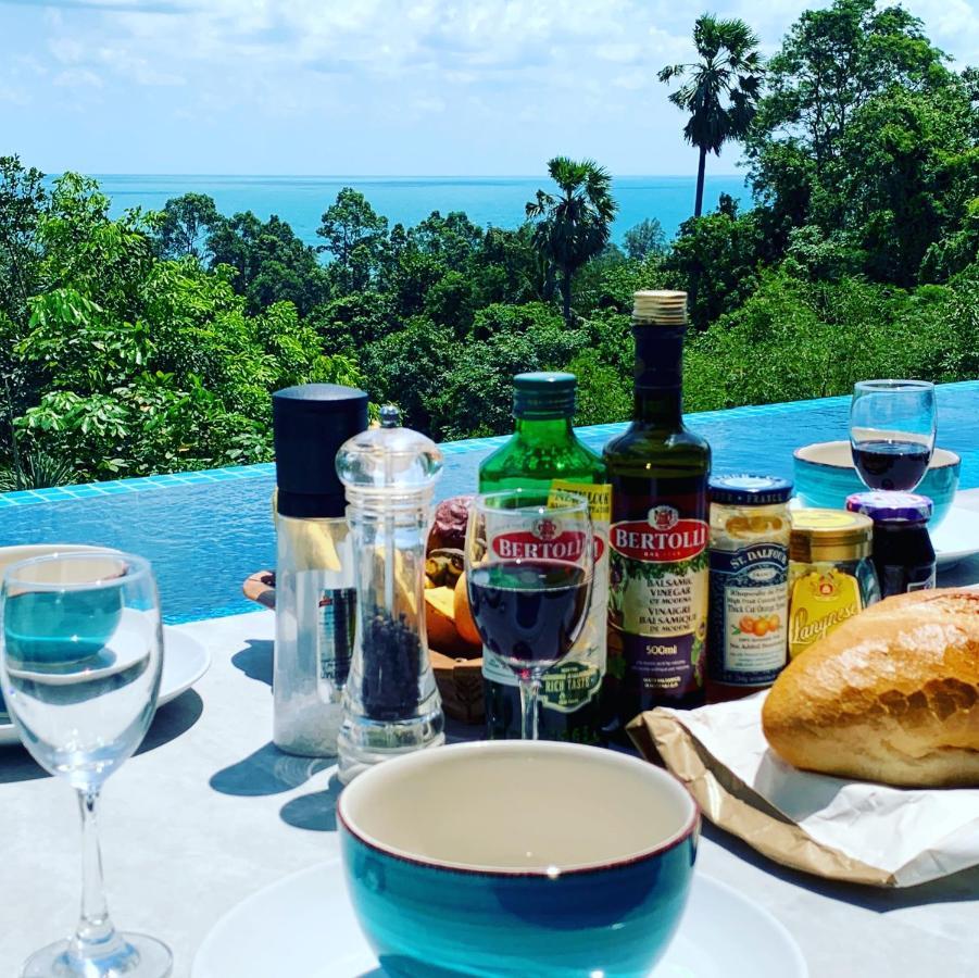 Ko Samui Seaview Pool Villa Seren With Car Laem Set Beach Dış mekan fotoğraf