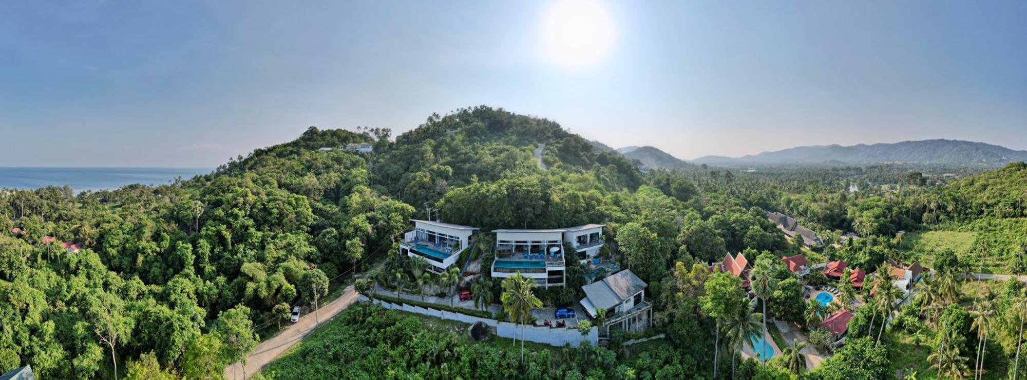 Ko Samui Seaview Pool Villa Seren With Car Laem Set Beach Dış mekan fotoğraf
