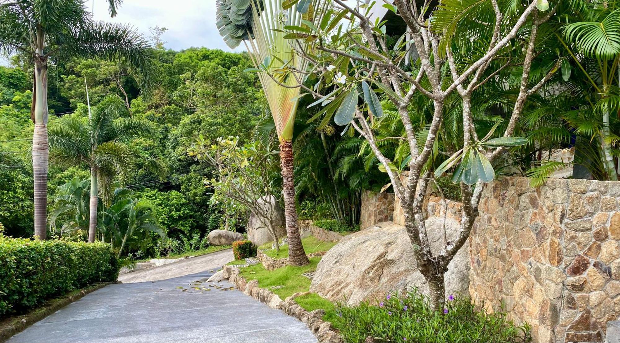Ko Samui Seaview Pool Villa Seren With Car Laem Set Beach Dış mekan fotoğraf