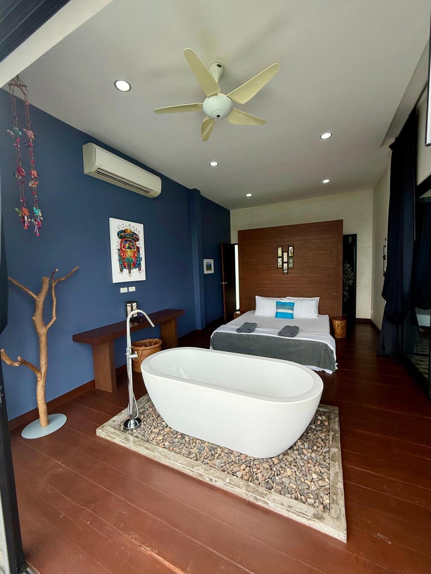 Ko Samui Seaview Pool Villa Seren With Car Laem Set Beach Dış mekan fotoğraf