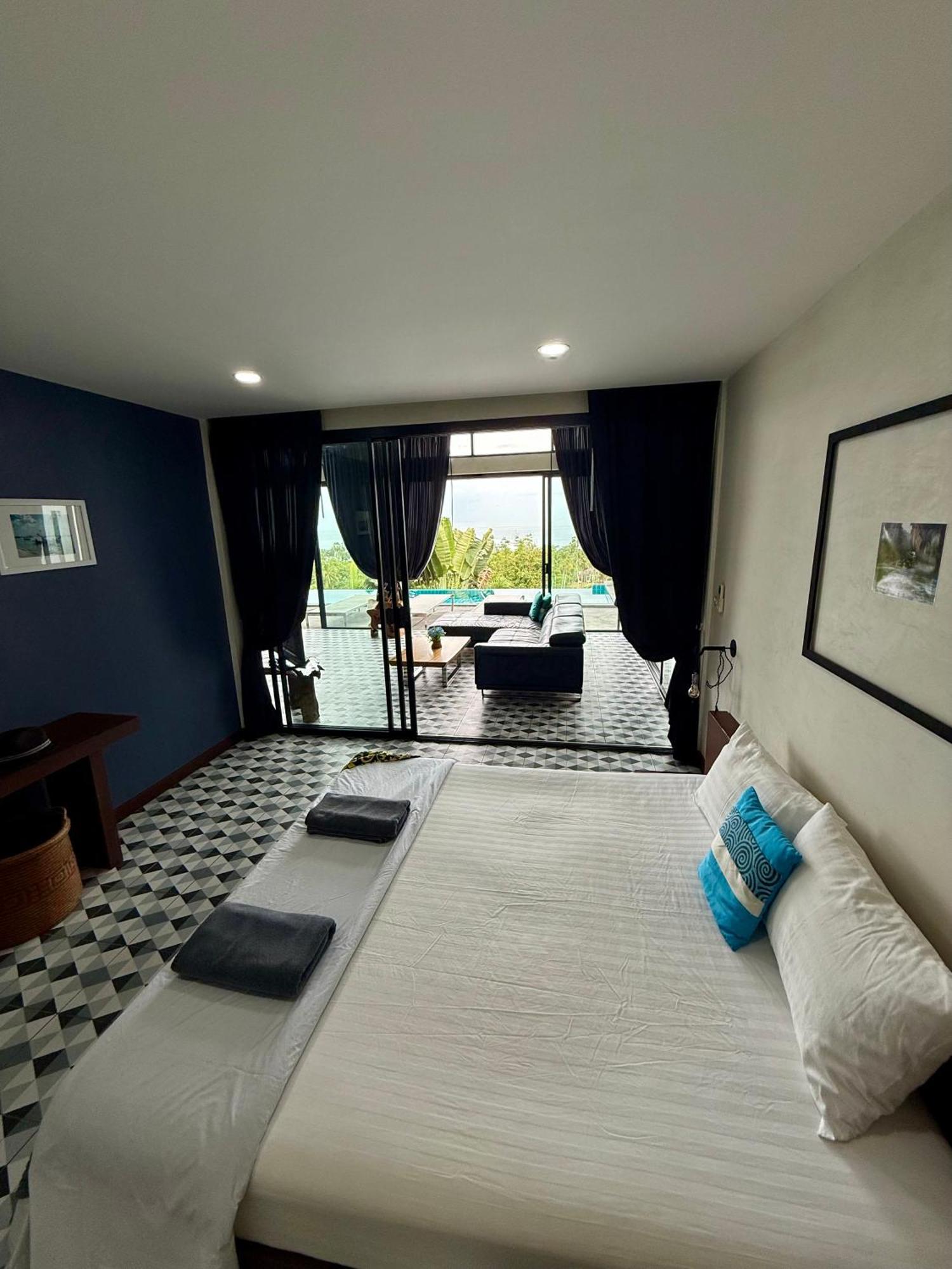 Ko Samui Seaview Pool Villa Seren With Car Laem Set Beach Dış mekan fotoğraf