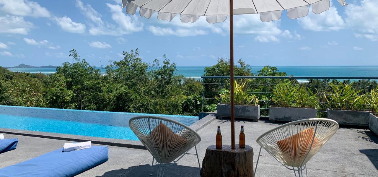 Ko Samui Seaview Pool Villa Seren With Car Laem Set Beach Dış mekan fotoğraf
